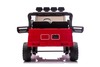 Electric Ride-on car Toyota FJ Cruiser XXL with 4x4 drive, licensed (Two-seater), red, Portable lith