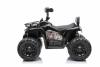 Electric QUAD SUPERPOWER 12V, black, Plastic wheels with rubber band, 2 x 45W Motor, plastic seat, s