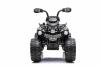 Electric QUAD SUPERPOWER 12V, black, Plastic wheels with rubber band, 2 x 45W Motor, plastic seat, s