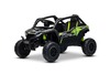 Electric Ride-on car Kawasaki TERYX KRX 1000 12V, black, single seat, rear axle suspension, 2.4 Ghz 