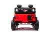 Ford Bronco XL elektrische kinderauto met achterwielaandrijving, gelicentieerd (tweezitter), rood, l