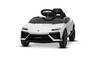 Electric Ride-on Car Lamborghini Lanzador 12V with rear-wheel drive, licensed (Single seater), white