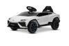 Electric Ride-on Car Lamborghini Lanzador 12V with rear-wheel drive, licensed (Single seater), white