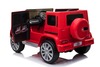Electric Ride-on car Mercedes G500 12V, red, 2.4 GHz remote control, USB / SD Input, Rear suspension
