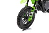 Electric Ride-on MOTOCROSS, Orange, 12V battery, EVA soft wheels, Leather seat, 2 x 25W Engine, Susp