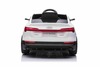 Electric ride-on car Audi E-tron Sportback 4x4 white, Leatherette seat, 2.4 GHz remote control, Eva
