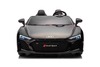 UTV elektrische kinderauto 24V | Audi R8 SPYDER | 2-zitter | zwart | MP3-speler met USB/AUX en Bluet