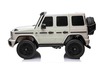 Electric Ride-on car Mercedes-Benz G63 AMG 4x4² Two-seater 12V, white, MP3 Player with USB/AUX input