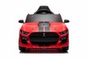 Ford Shelby Mustang GT 500 Cobra Electric Ride-on car, Red, 2.4 GHz Remote control, USB input, LED l