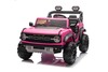 Ford Bronco XL elektrische kinderauto met achterwielaandrijving, gelicentieerd (tweezitter), roze, l