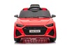 Auto elettrica per bambini Audi RS6 12V, Rosso | Sedile in pelle | Porte apribili | 2 × 25 W motore 