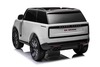 Electric Ride-on car Range Rover Model 2023, Two Seater, White, Leatherette Seats, Radio with USB In