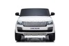 Electric Ride-On Range Rover, White, Double Leather Seat, LCD Display with USB Input, 4x4 Drive, 2x