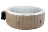BeneoSpa NEW Portable Inflatable Bubble Spa for 6 People, Hot Tube, Jacuzzi, Brown-White