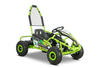Go-kart électrique 1 000 W | Beneo Motors BUGGY RSX Electric | Vert | 48 V | 30 km/h
