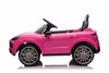 Auto elettrica per bambini Porsche Cayenne 12V con trazione posteriore - con licenza (1 posto), rosa