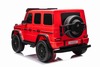 Electric Ride-on car Mercedes-Benz G63 AMG 4x4² Two-seater 12V, red, MP3 Player with USB/AUX input,