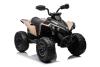 Can-am Renegade electric Ride-on quad, khaki, single seater, front and rear suspension, LED lights, 