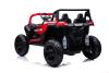 Electric Ride-on car UTV XXL 24V, red, two-seater, Engine with differential, Inflatable rubber wheel