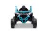 Electric Ride-on car Kawasaki TERYX KRX 1000 12V, blue, single seat, rear axle suspension, 2.4 Ghz r