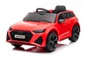 Auto elettrica per bambini Audi RS6 12V, Rosso | Sedile in pelle | Porte apribili | 2 × 25 W motore 