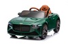 Electric Ride-on car Bentley Bacalar 12V, green, Doors opening upwards, 2.4 GHz remote control, LED 