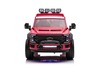 Electric Ride-On Toy Car Duty 24V red, Two-seater, 4X4 drive with high-performance 24V Engines and s
