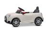 Electric Ride-on car Mini Cooper 12V, white, MP3 Player with USB and Bluetooth connection, 2.4 GHz r
