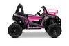 Auto elettrica per bambini 24 V | Beneo Motors UTV RIDE | 2 × 200 W | 2 posti | Rosa