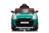 Electric Ride-on car Mini Cooper 12V, green, MP3 Player with USB and Bluetooth connection, 2.4 GHz r