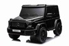 Electric Ride-on car Mercedes-Benz G63 AMG 4x4² Two-seater 24V, Black painted, MP4 Player with USB/A