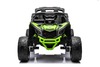 Electric Ride-on car Can-am Maverick One-seater with 4X4 drive, Green, Independent suspension, 2.4 G