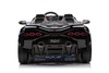 Electric Ride-on car Lamborghini Sian 4X4, black, 12V, 2.4 GHz remote control, USB / AUX Input, Blue