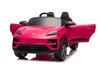 Electric Ride-on car Porsche Macan 12V Licensed with rear-wheel drive (Single seat), pink, Lithium b