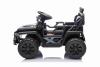 Electric car for children OFFROAD NEW with rear-wheel drive, black, Lithium battery, High chassis, W