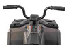 Licensed electric Ride-on quad Arctic Cat 12V with rear wheel drive, grey, LED lights, Lithium batte
