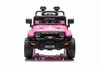 Electric car for children OFFROAD NEW with rear-wheel drive, pink, Lithium battery, High chassis, Wi