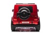 Electric Ride-on car Mercedes-Benz G63 AMG 4x4² Two-seater 24V, Red painted, MP4 Player with USB/AUX