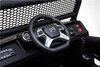 Electric Ride-On Toy Car Mercedes-Benz UNIMOG - White, 2.4Ghz Remote controller, 4 X 4, two-seats, S