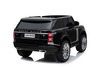 Electric Ride-On Range Rover, Black, Double Leather Seat, LCD Display with USB Input, 4x4 Drive, 2x