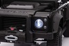 Electric Ride-on car Land Rover Defender 110 SVX 12V, orange, 4X4 drive, LED lights, front and rear 