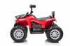Electric QUAD SUPERPOWER 12V, red, Plastic wheels with rubber band, 2 x 45W Motor, plastic seat, sus
