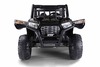 Auto elettrica per bambini 24 V, 2 × 200 W, 2 posti | Beneo Motors UTV RIDE | Nera