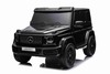 Electric Ride-on car Mercedes-Benz G63 AMG 4x4² Two-seater 24V, Black painted, MP4 Player with USB/A