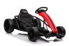 Drift Kart DRIFT-CAR 24V, Red, Smooth Drift wheels, 2 x 350W Motor, Drift mode at 13 Km / h, 24V Bat