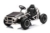 Electric Ride-on SPORT-CART 24V, black, Soft EVA wheels, Leatherette seat, 2 x 50W Motor, 24V Batter