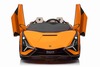 Electric Ride-on car Lamborghini Sian 4X4, orange, 12V, 2.4 GHz remote control, USB / AUX Input, Blu