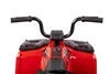 Licensed electric Ride-on quad Arctic Cat 12V with rear wheel drive, red, LED lights, Lithium batter