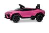 Electric Ride-on Car Lamborghini Lanzador 12V with rear-wheel drive, licensed (Single seater), pink,