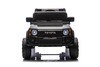 Electric ride-on car Toyota Landcruiser 12V, black, wide single seat, 2.4 GHz remote control, USB / 